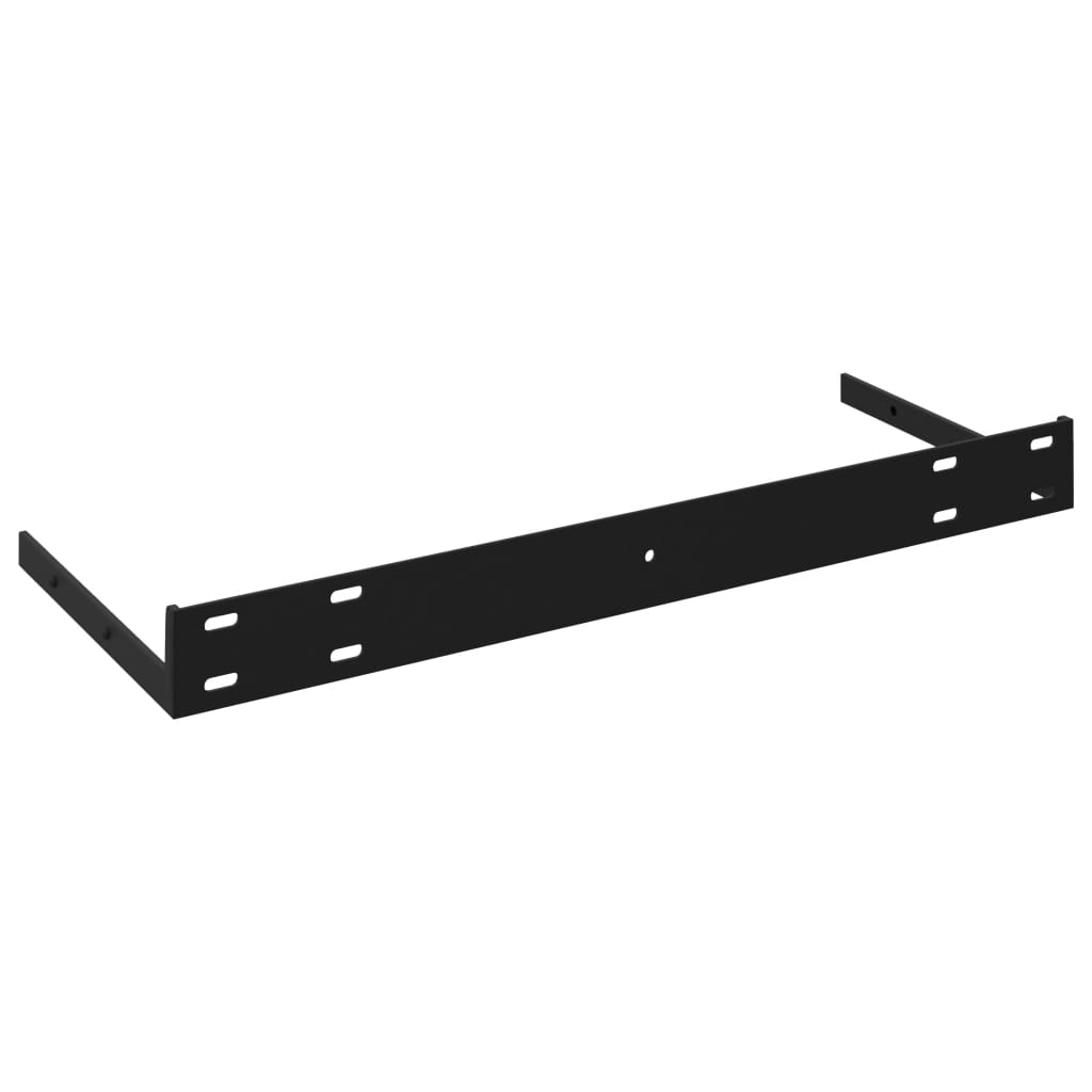 vidaXL Floating Wall Shelves 2 pcs Grey 90x23.5x3.8 cm MDF