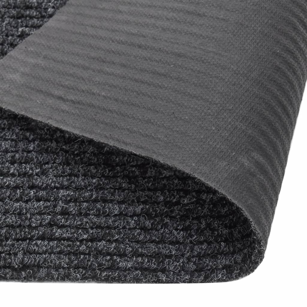 vidaXL Dirt Trapper Carpet Runner 100x100 cm Anthracite