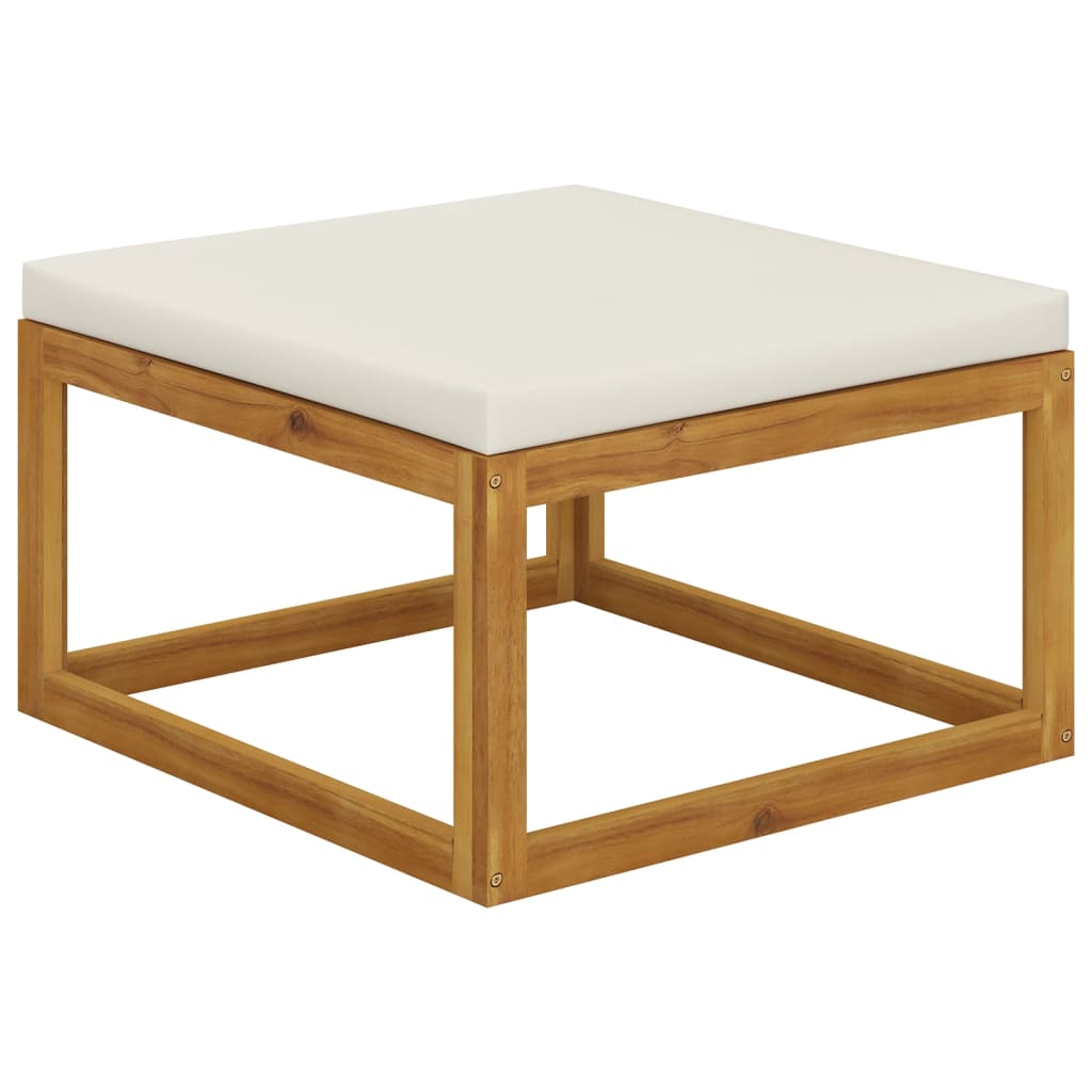 vidaXL 9 Piece Garden Lounge Set with Cushions Solid Wood Acacia