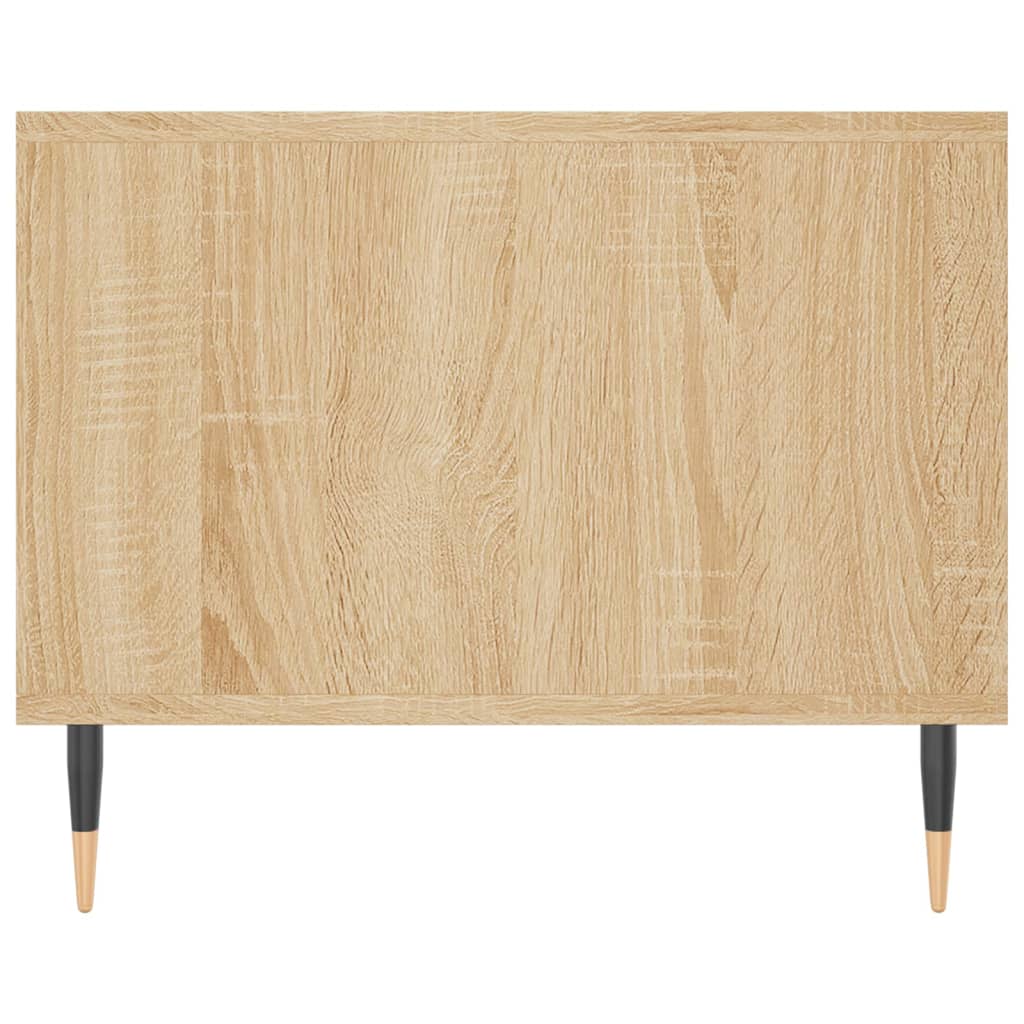 vidaXL Coffee Table Sonoma Oak 102x50x40 cm Engineered Wood