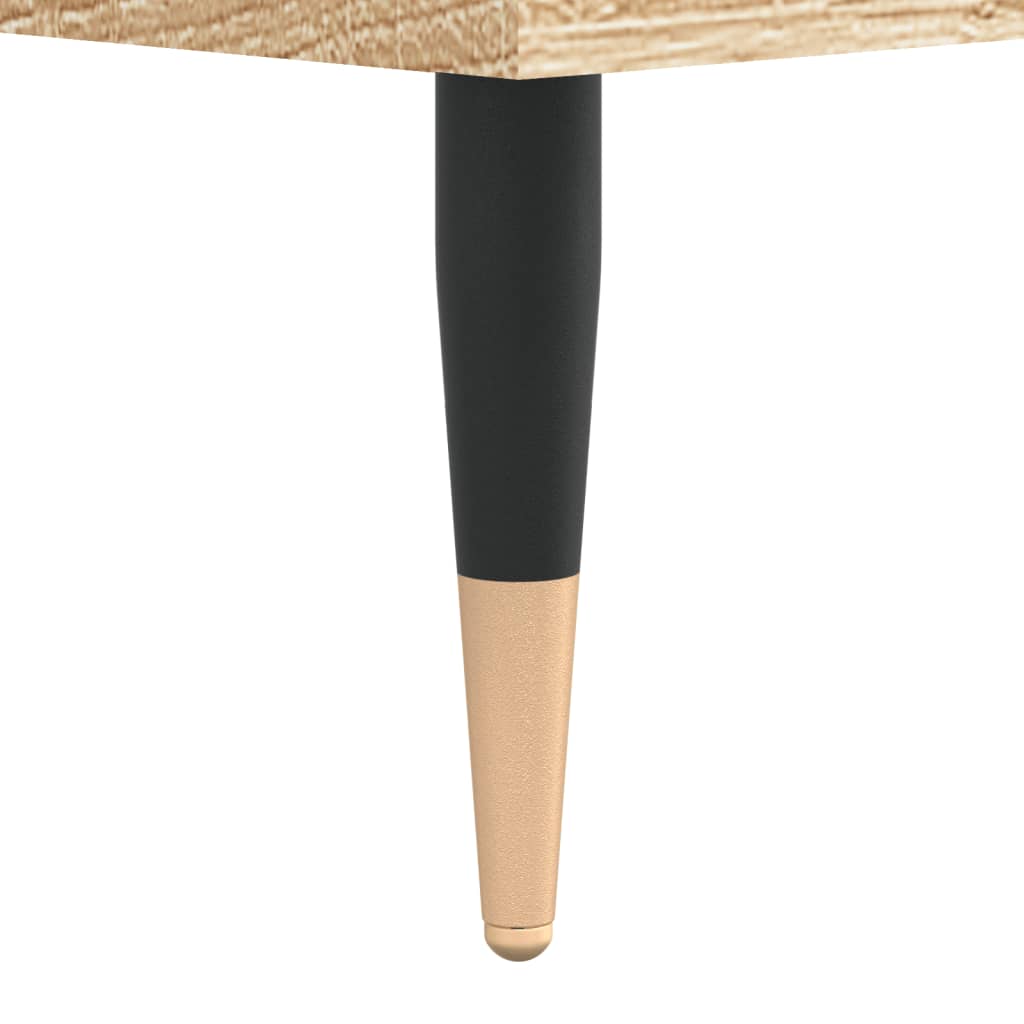 vidaXL Coffee Table Sonoma Oak 102x50x40 cm Engineered Wood