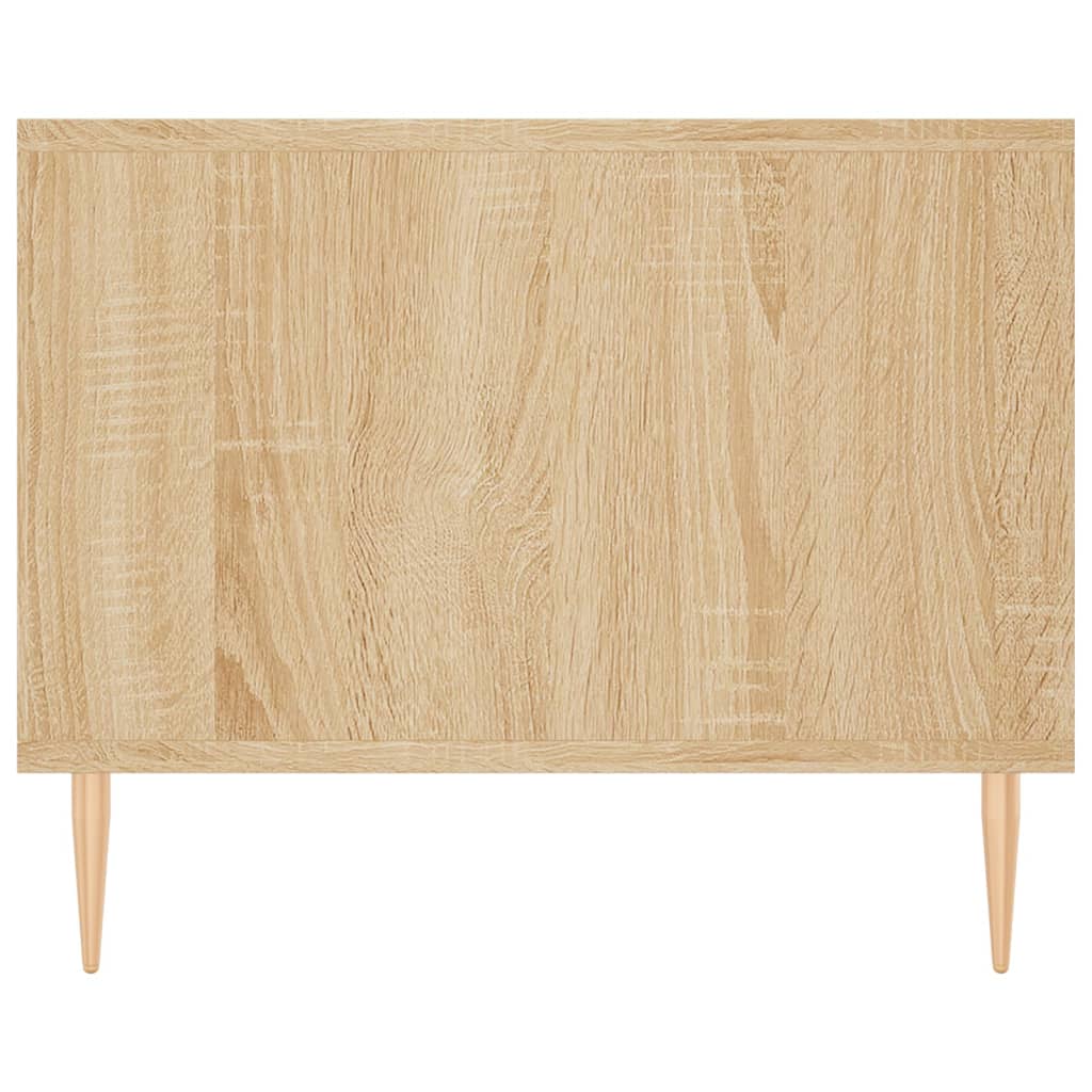 vidaXL Coffee Table Sonoma Oak 102x50x40 cm Engineered Wood