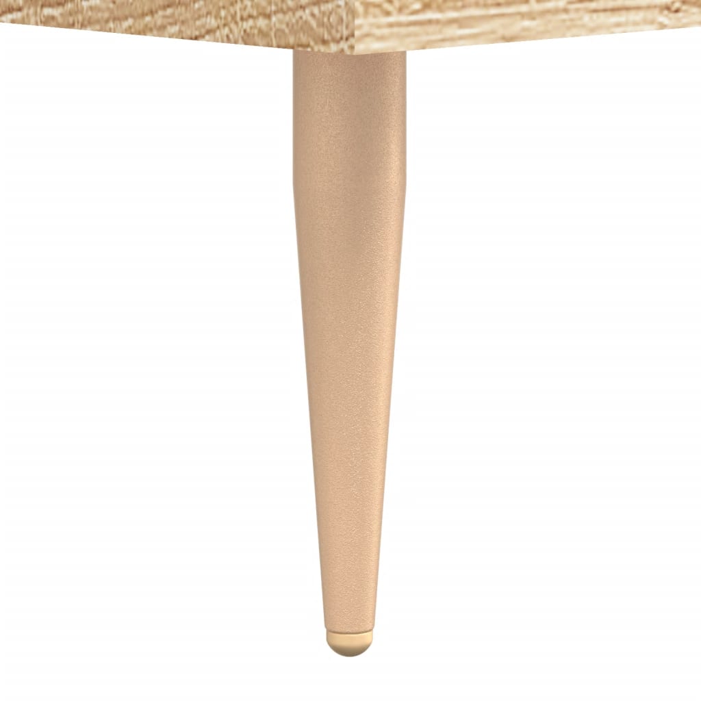 vidaXL Coffee Table Sonoma Oak 102x50x40 cm Engineered Wood