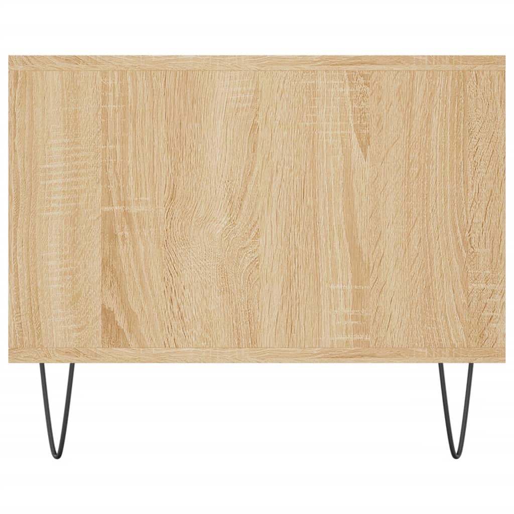 vidaXL Coffee Table Sonoma Oak 102x50x40 cm Engineered Wood
