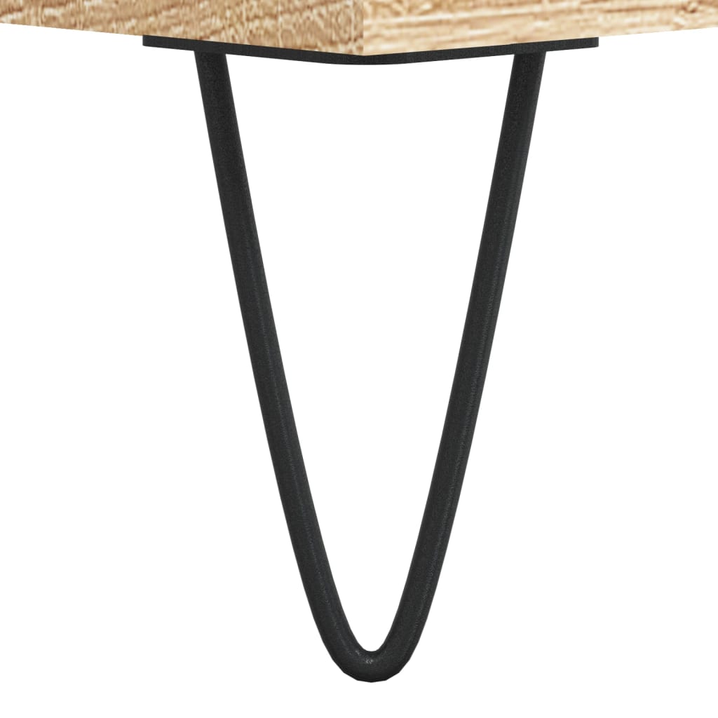 vidaXL Coffee Table Sonoma Oak 102x50x40 cm Engineered Wood
