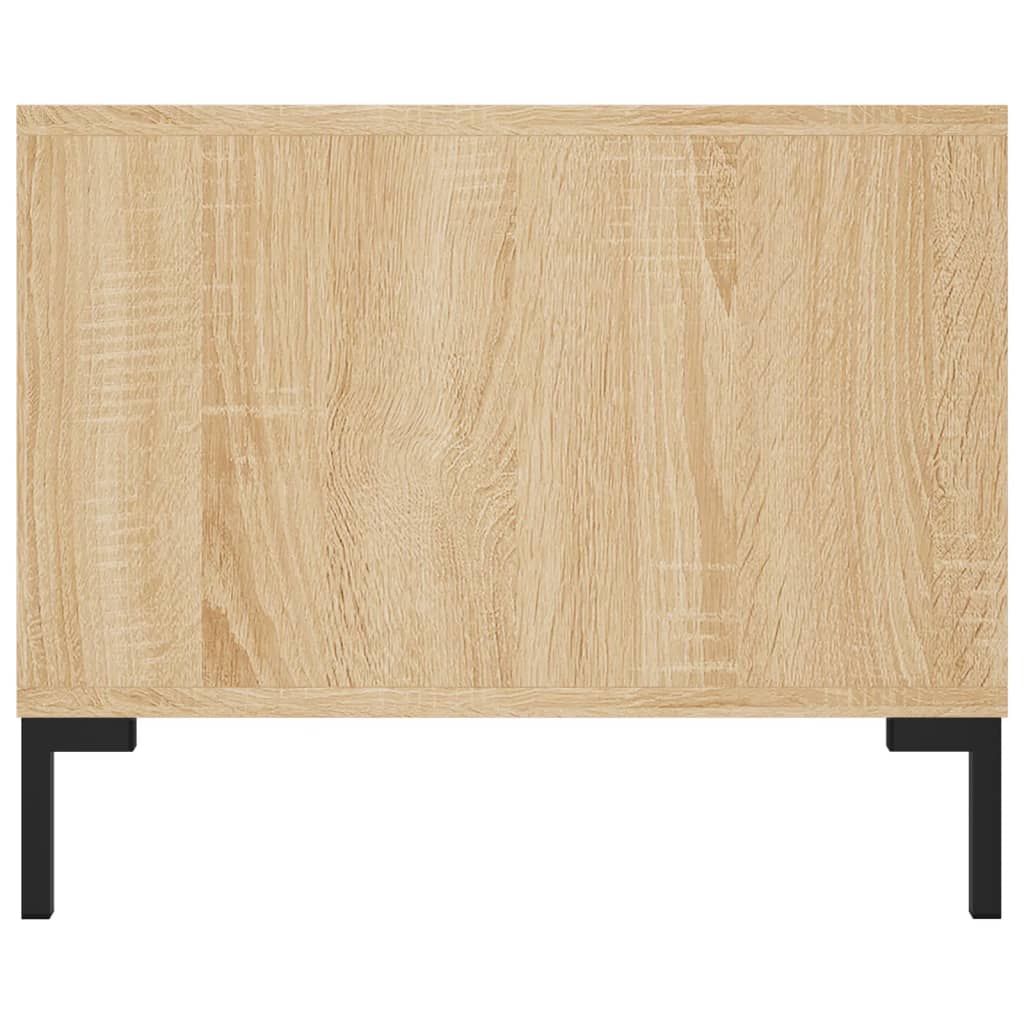 vidaXL Coffee Table Sonoma Oak 102x50x40 cm Engineered Wood