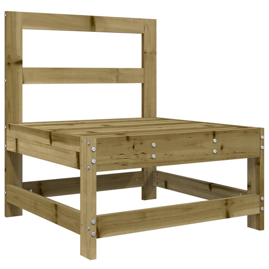 vidaXL 3 Piece Garden Lounge Set Impregnated Wood Pine