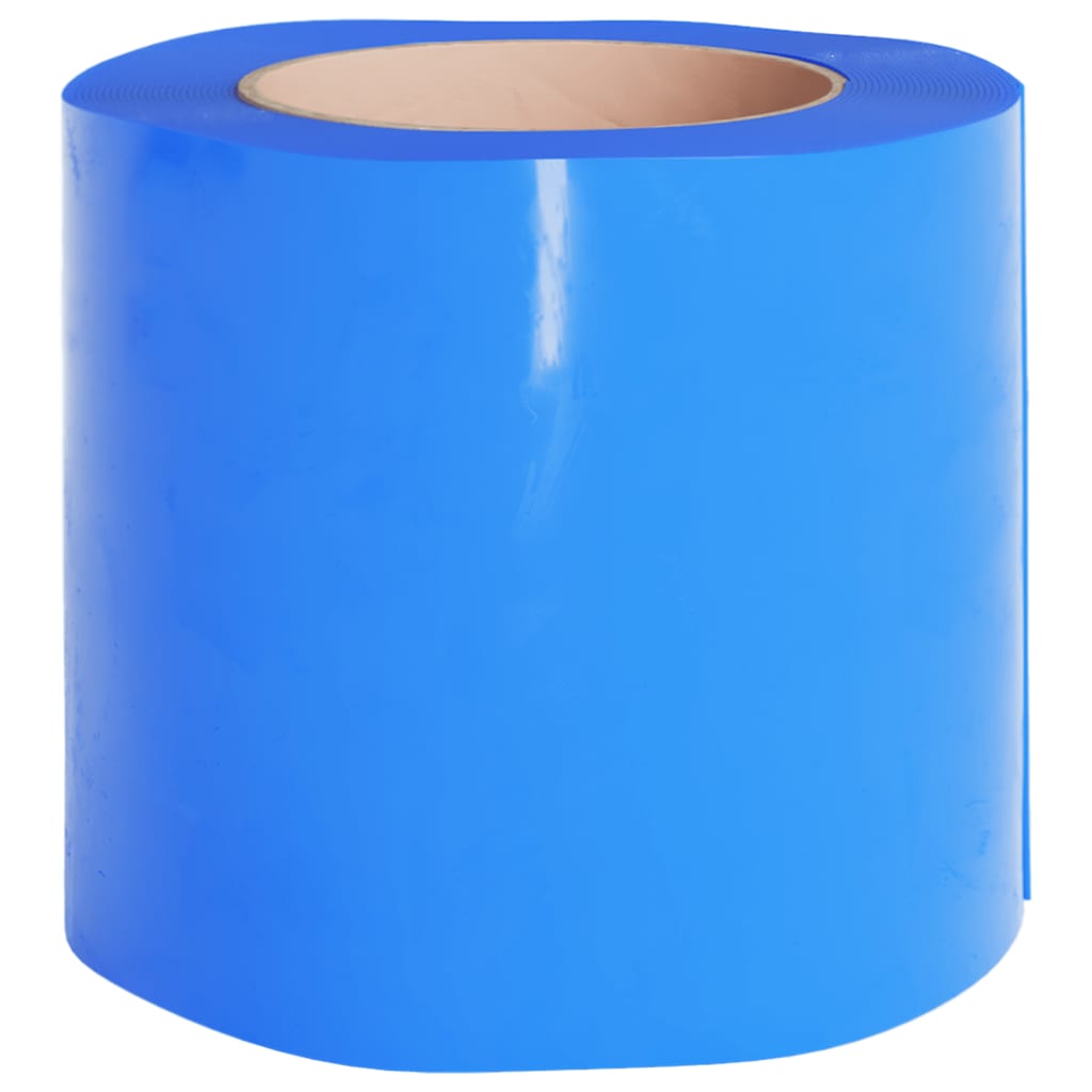 vidaXL Door Curtain Blue 200 mmx1.6 mm 25 m PVC