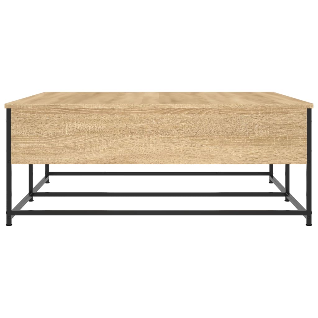 vidaXL Coffee Table Sonoma Oak 100x99x40 cm Engineered Wood