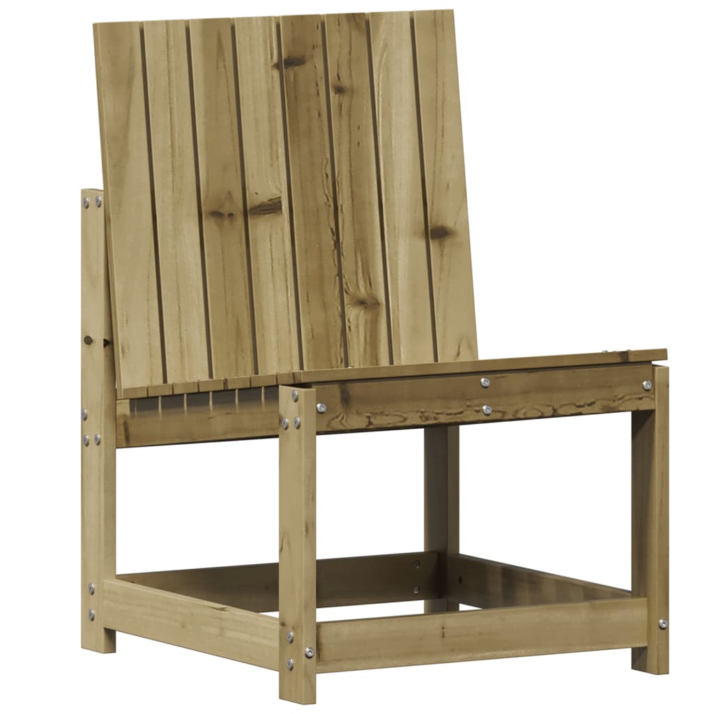 vidaXL 3 Piece Garden Lounge Set Impregnated Wood Pine