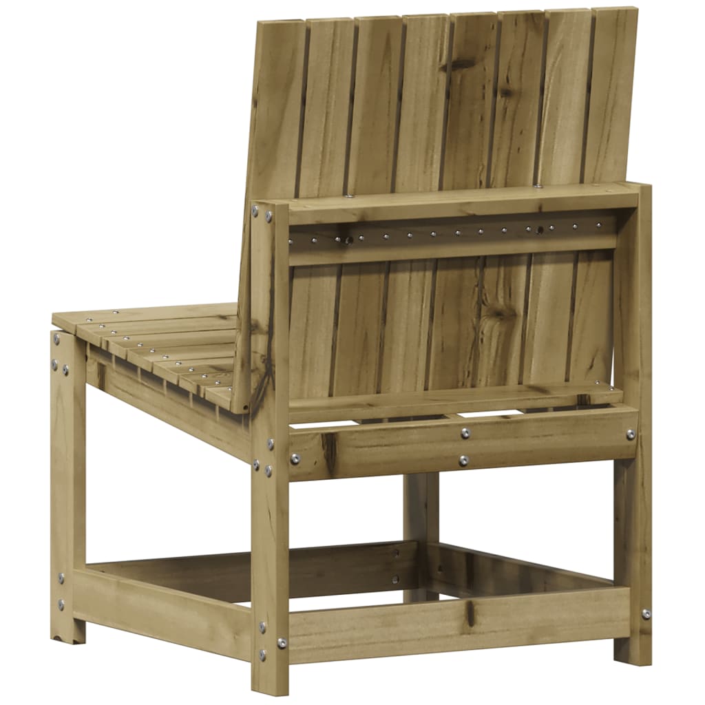 vidaXL 3 Piece Garden Lounge Set Impregnated Wood Pine