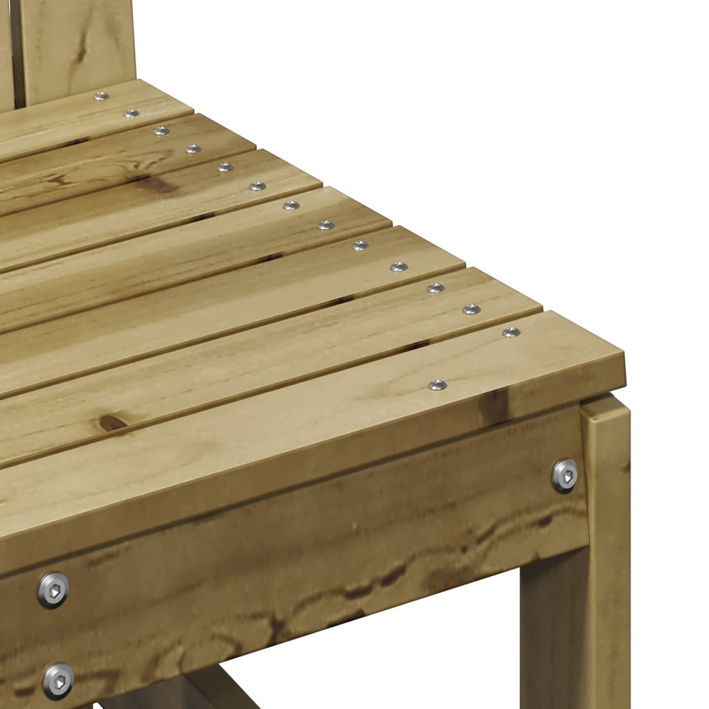 vidaXL 3 Piece Garden Lounge Set Impregnated Wood Pine