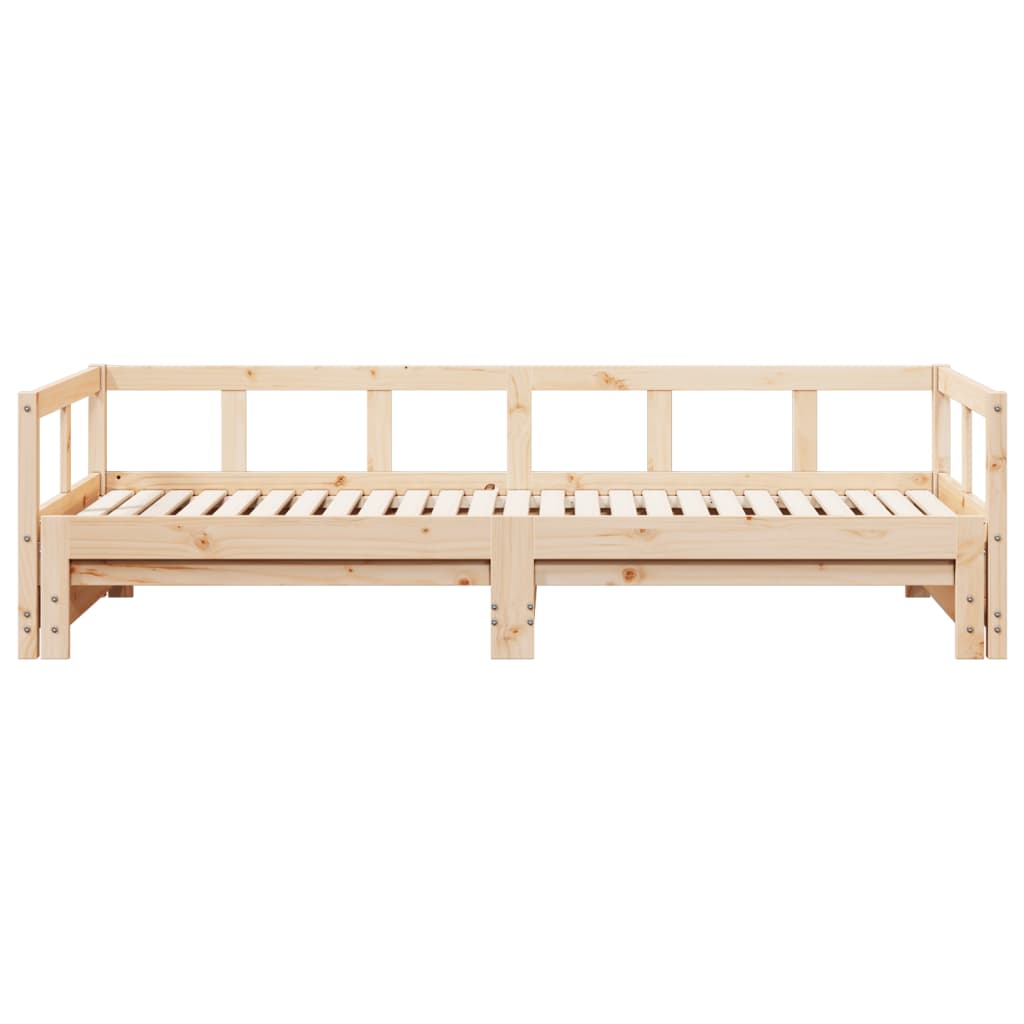 vidaXL Daybed without Mattress 90x190 cm Solid Wood Pine
