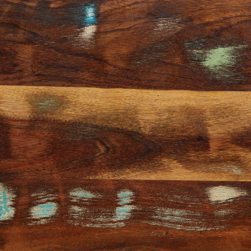 vidaXL Headboard 180 cm Solid Wood Reclaimed and Iron