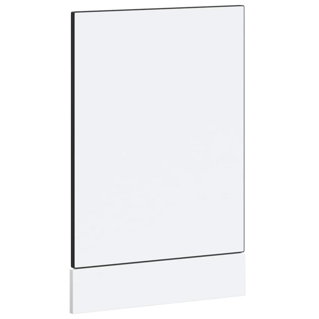 vidaXL Dishwasher Panel Kalmar Black 45x1.5x67 cm Engineered Wood