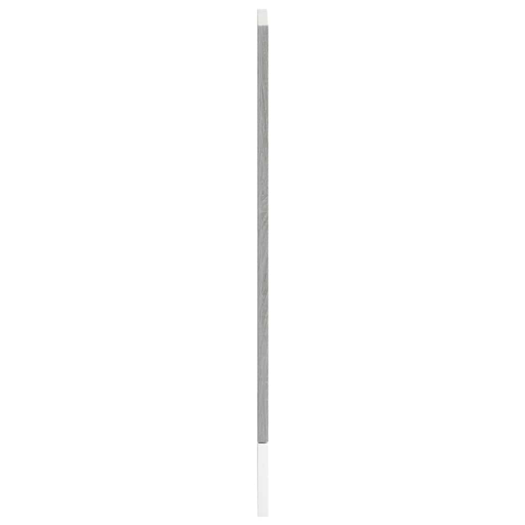 vidaXL Dishwasher Panel Kalmar Grey Sonoma 45x1.5x67 cm Engineered Wood