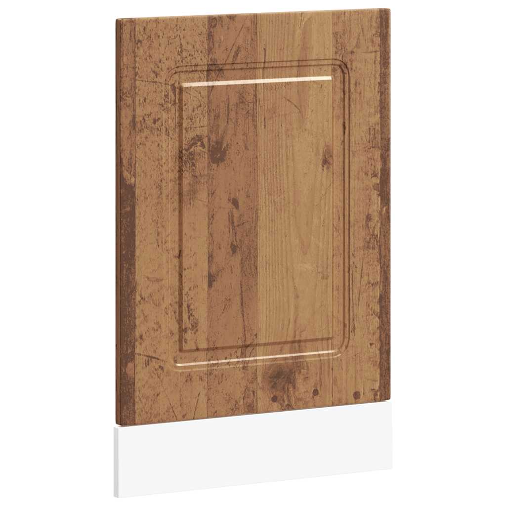 vidaXL Dishwasher Panel Kalmar Old Wood 45x1.5x67 cm Engineered Wood