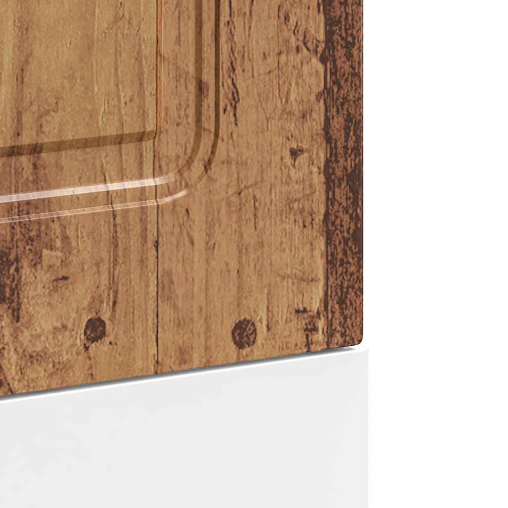 vidaXL Dishwasher Panel Kalmar Old Wood 45x1.5x67 cm Engineered Wood