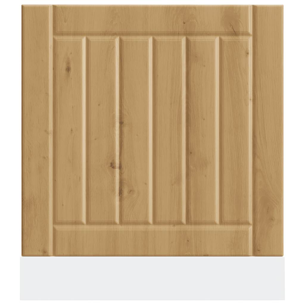 vidaXL Dishwasher Panel Lucca Artisan Oak Engineered Wood