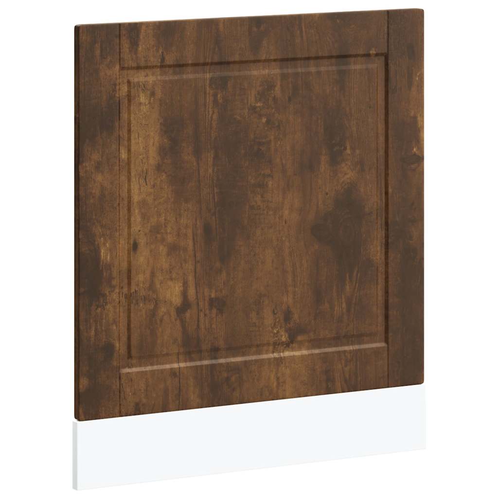 vidaXL Dishwasher Panel Porto Smoked Oak 60x1.5x67 cm Engineered Wood