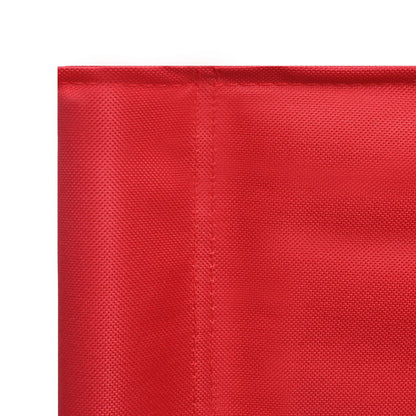 vidaXL Director's Chairs 2 pcs Steel Red