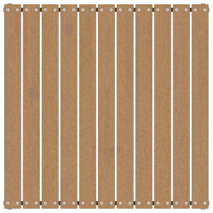 vidaXL 3 Piece Garden Lounge Set Honey Brown Solid Pinewood