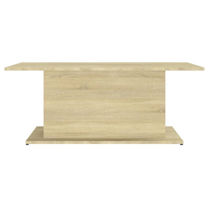 vidaXL Coffee Table Sonoma Oak 102x55.5x40 cm Engineered Wood