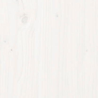 vidaXL Desk Cabinet White 40x50x75 cm Solid Wood Pine