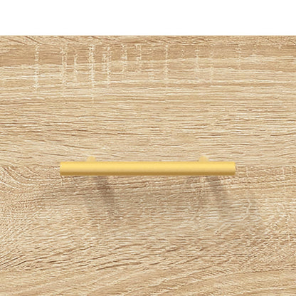 vidaXL Coffee Table Sonoma Oak 102x50x40 cm Engineered Wood