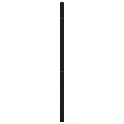vidaXL Metal Headboard Black 107 cm