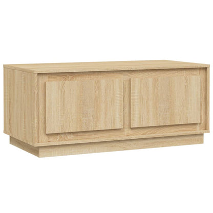 vidaXL Coffee Table Sonoma Oak 102x50x44 cm Engineered Wood