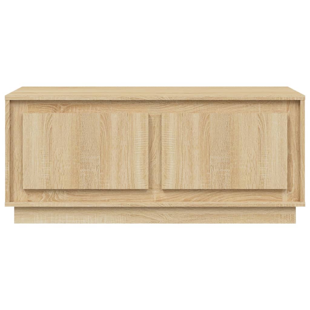 vidaXL Coffee Table Sonoma Oak 102x50x44 cm Engineered Wood