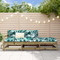 vidaXL 3 Piece Garden Lounge Set Impregnated Wood Pine