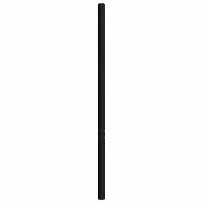 vidaXL Metal Headboard Black 100 cm