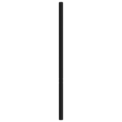vidaXL Metal Headboard Black 107 cm