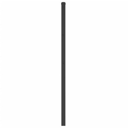 vidaXL Metal Headboard Black 100 cm