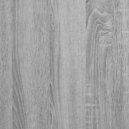 vidaXL Wall Shelf Grey Sonoma 104.5x10x43 cm Engineered Wood