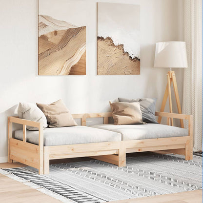 vidaXL Daybed without Mattress 90x190 cm Solid Wood Pine