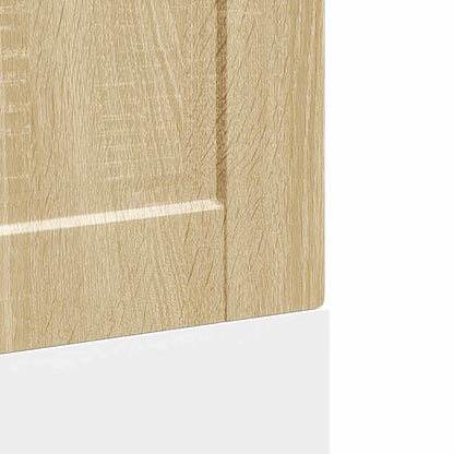 vidaXL Dishwasher Panel Porto Sonoma Oak 60x1.5x67 cm Engineered Wood